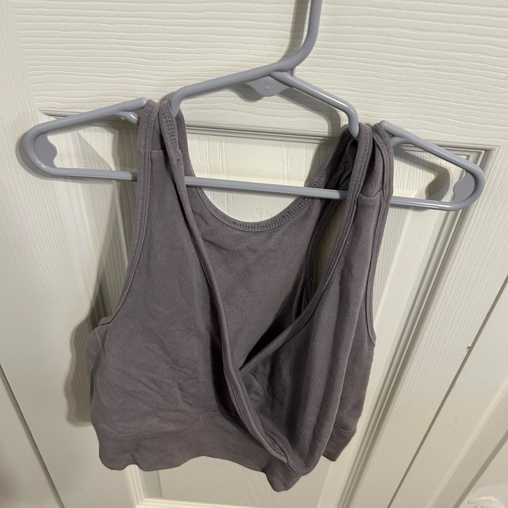 Kindred bravely French Terry racerback nursing and sleep bra